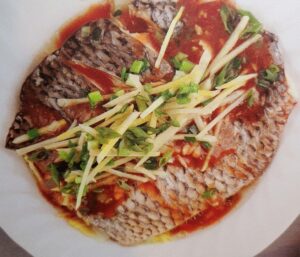 Thai Cuisine: ปลานึ่งราดซอส (Pla Neung Rad Sauce)